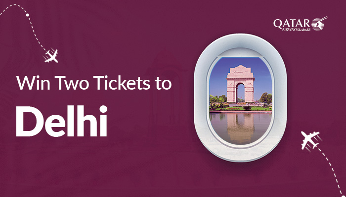 WIN a Pair of Tickets to Delhi with Brightsun Travel & Qatar Airways