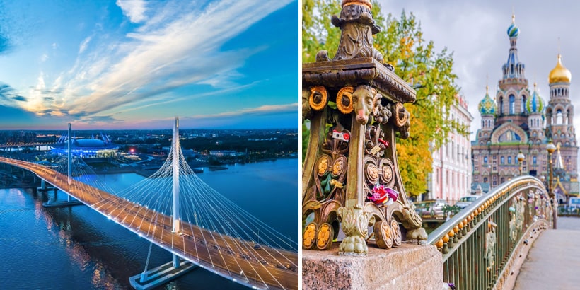 Saint Petersburg, Florida & Saint Petersburg, Russia