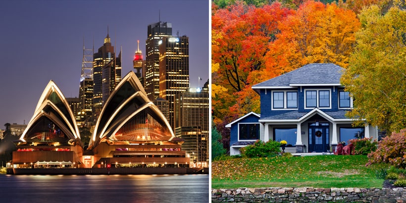 Sydney, Australia & Sydney in Nova Scotia, Canada