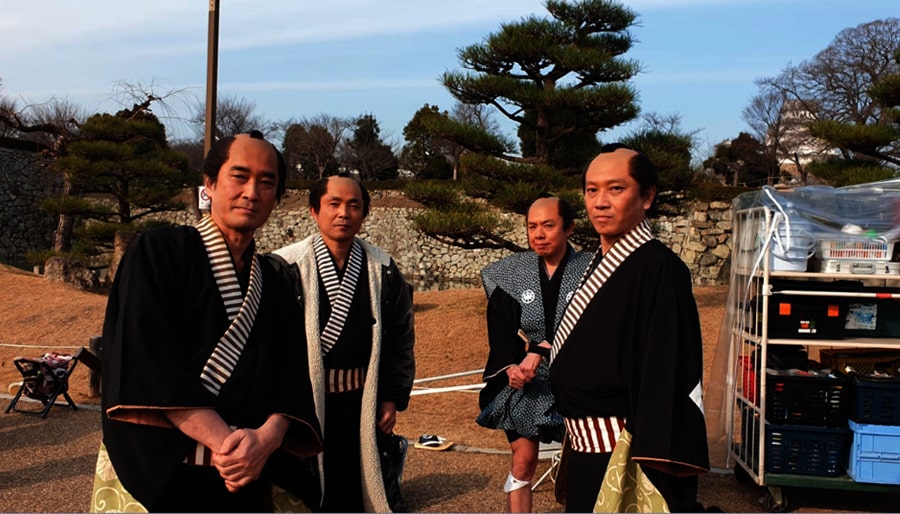 Amazing-to-see-the-cast-dressed-up-as-Samurai-Japan-Travel-Agency-Brightsun-UK