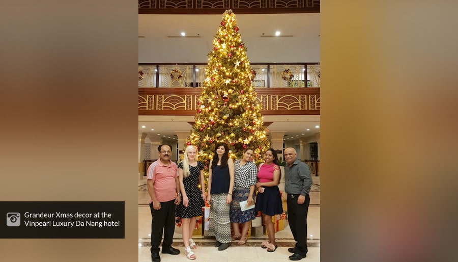 Grandeur-Xmas-decor-at-the-Vinpearl-Luxury-Da-Nang-hotel-Travel-Advisor-Brightsun-UK