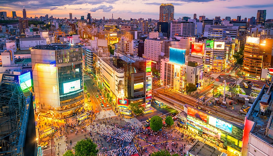 Shibuya-City-Tokyo-Japan-Airline-Ticket-Booking-Brightsun-UK